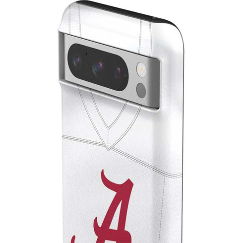 University of Alabama White Jersey Google Pixel 8 Pro Impact Case
